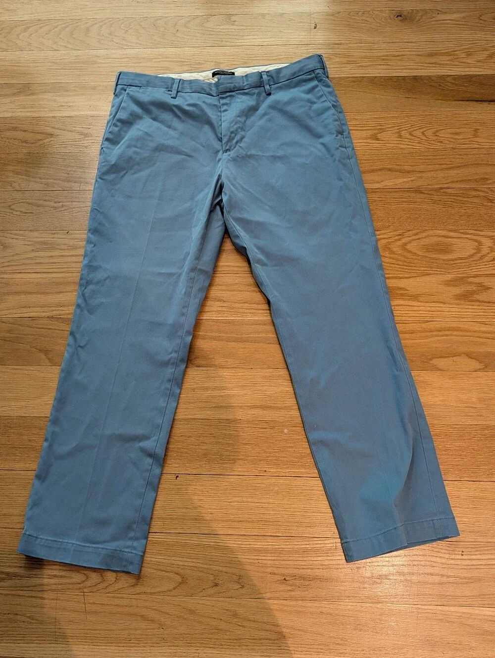 Banana Republic Aiden Chino Pants Men’s 38x32 Blue Slim Straight Chinos